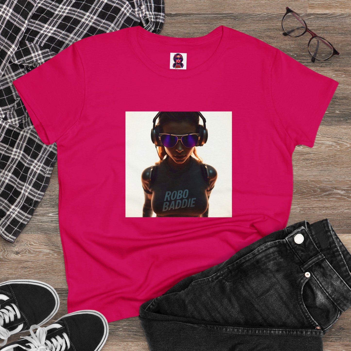 Women's Midweight Cotton Tee v4
