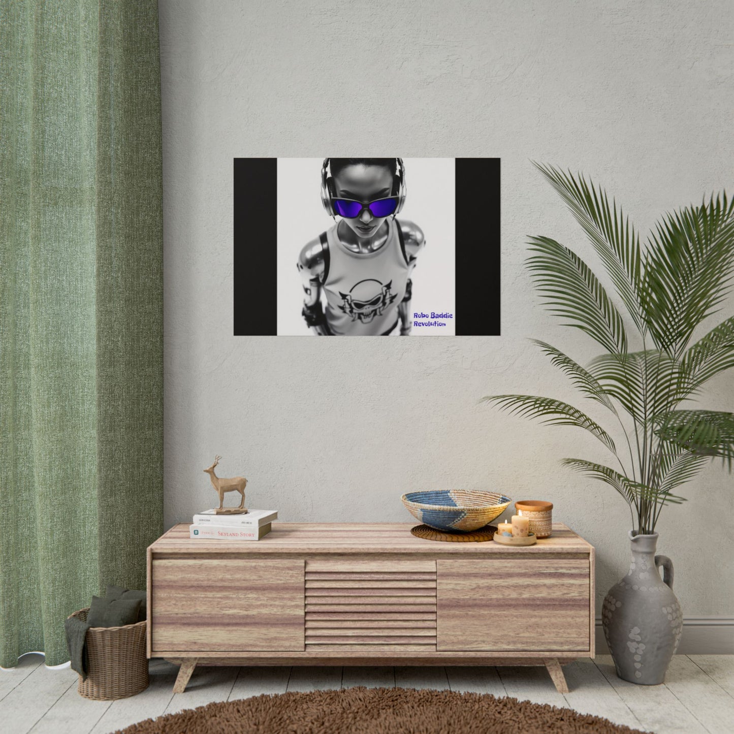 Robo Baddie Poster v1