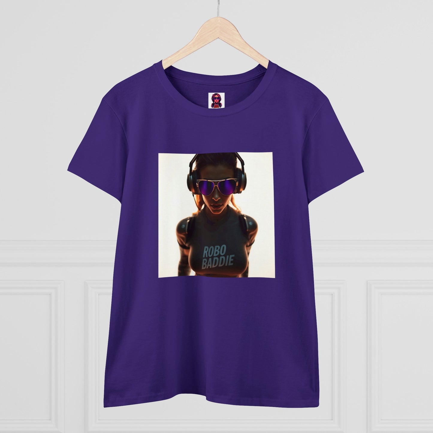 Women's Midweight Cotton Tee v4