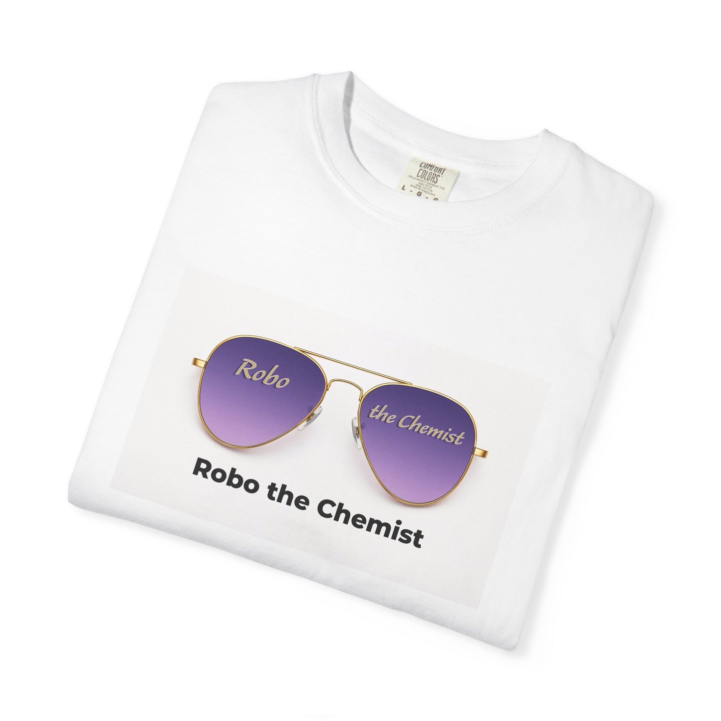 Signature Sunglasses Unisex Tee - House Music Artist Robo the Chemist