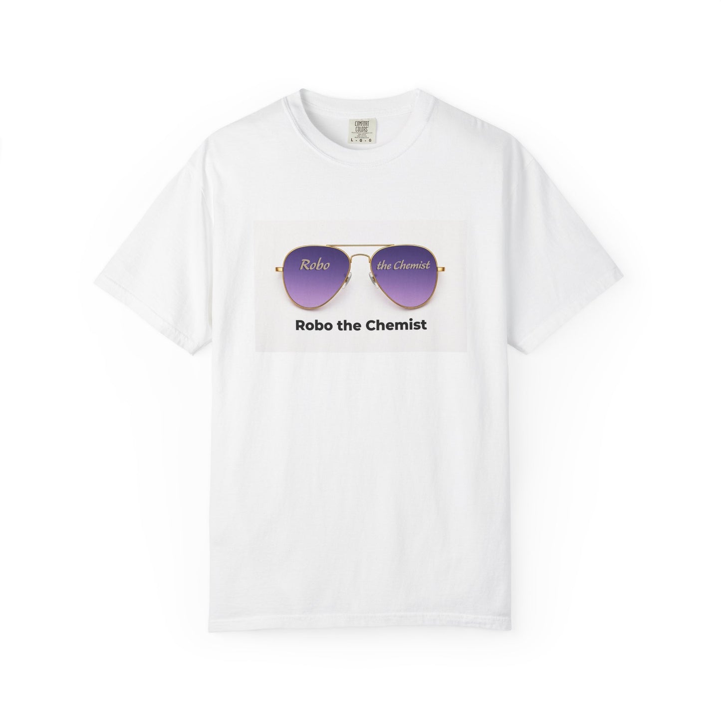 Signature Sunglasses Unisex Tee - House Music Artist Robo the Chemist