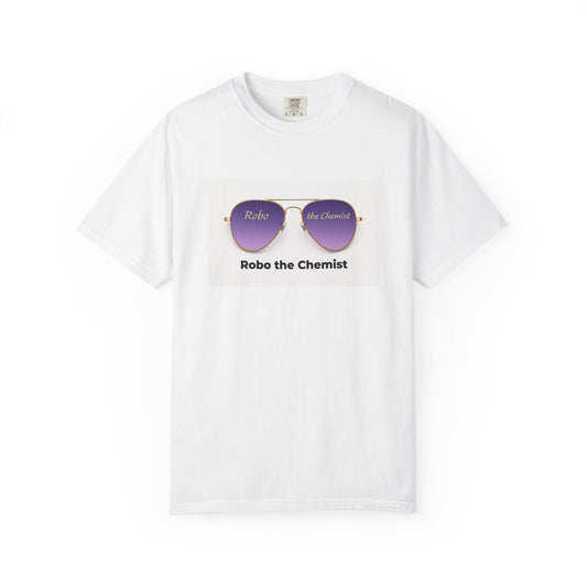Signature Sunglasses Unisex Tee - House Music Artist Robo the Chemist