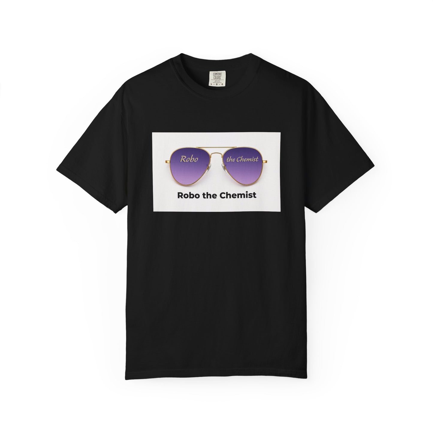 Signature Sunglasses Unisex Tee - House Music Artist Robo the Chemist
