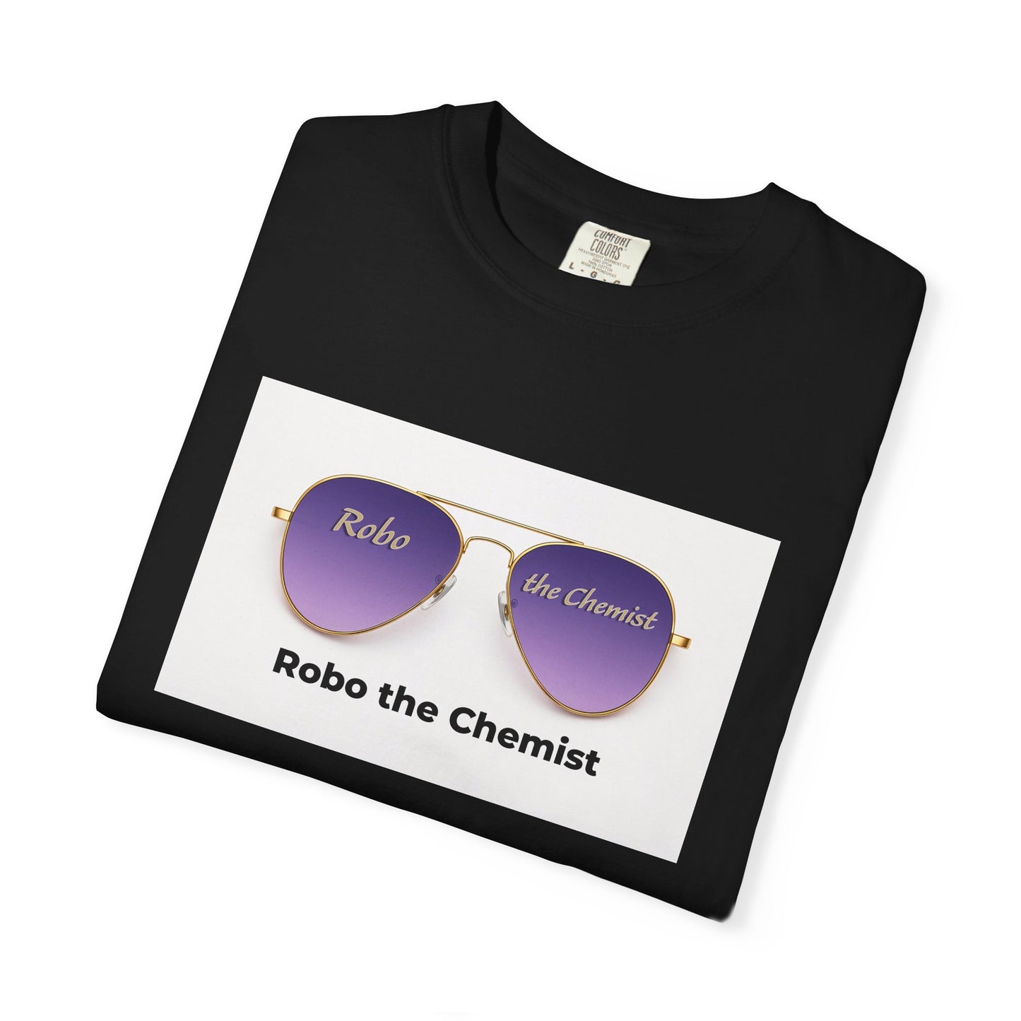 Signature Sunglasses Unisex Tee - House Music Artist Robo the Chemist