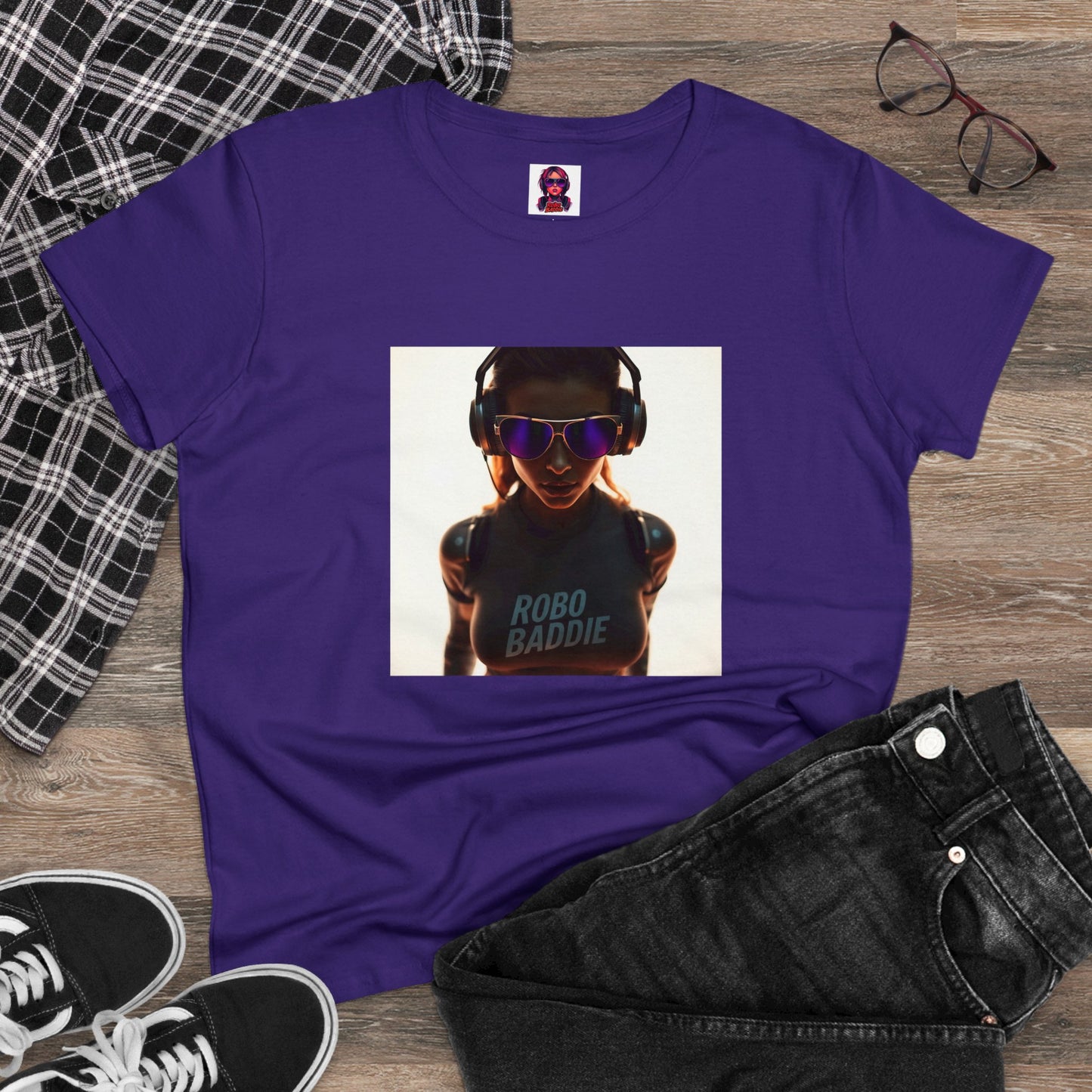 Women's Midweight Cotton Tee v4