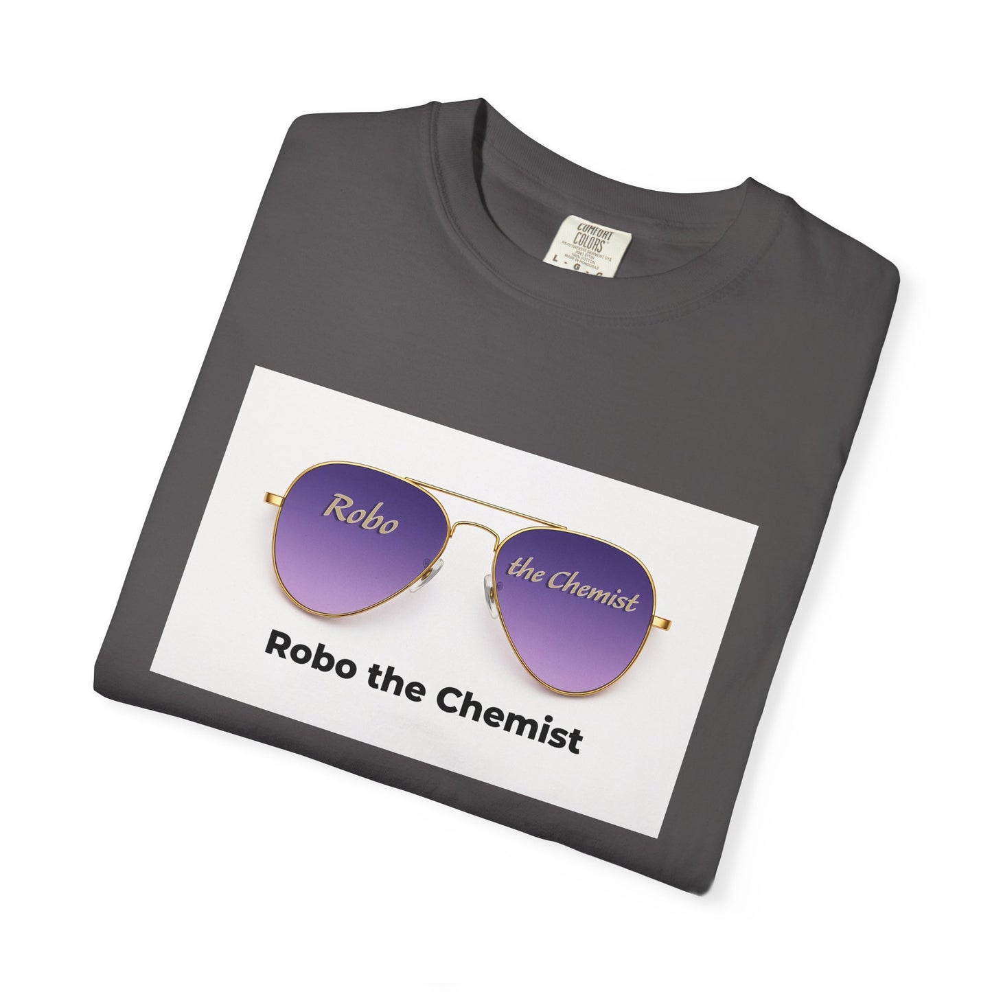 Signature Sunglasses Unisex Tee - House Music Artist Robo the Chemist