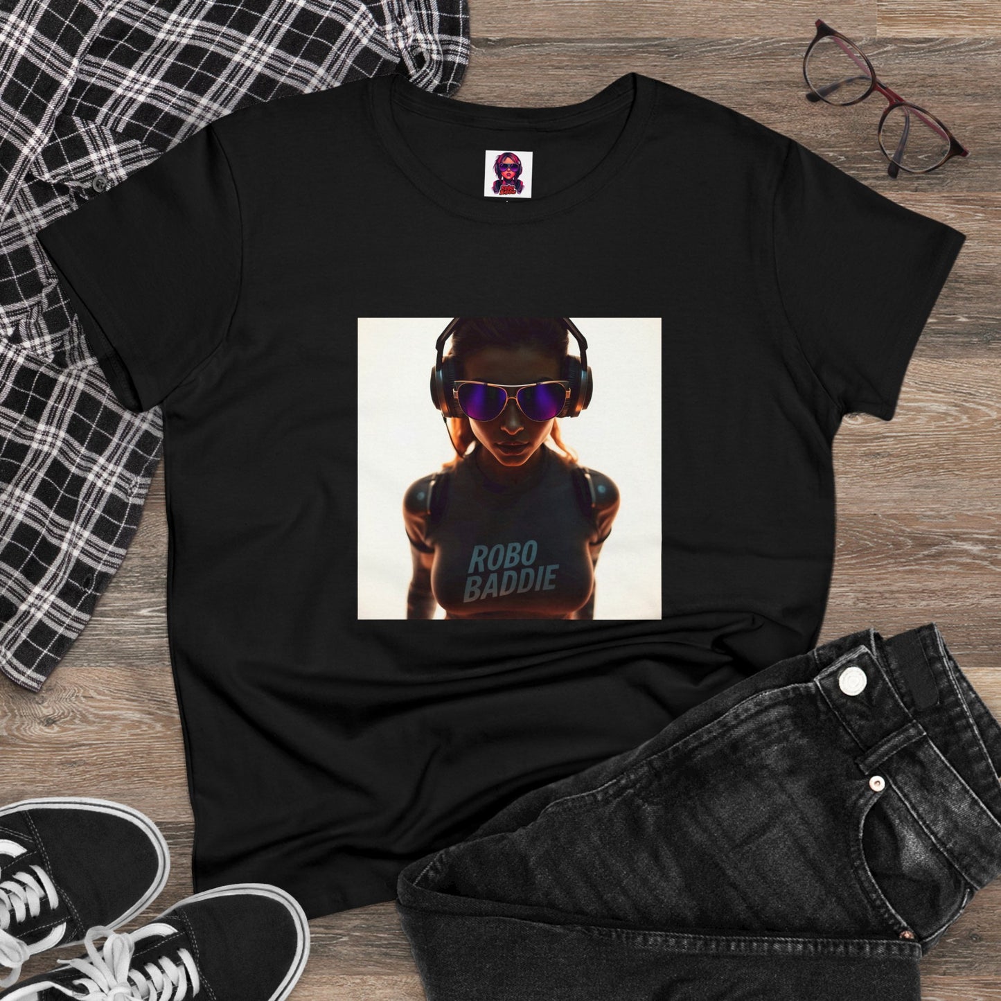 Women's Midweight Cotton Tee v4