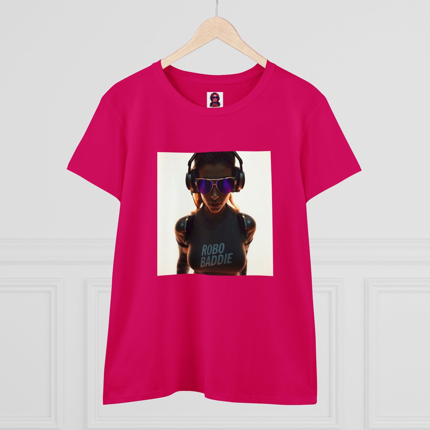 Women's Midweight Cotton Tee v4